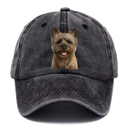 cairn terrier: spirited & charming scamp Hat