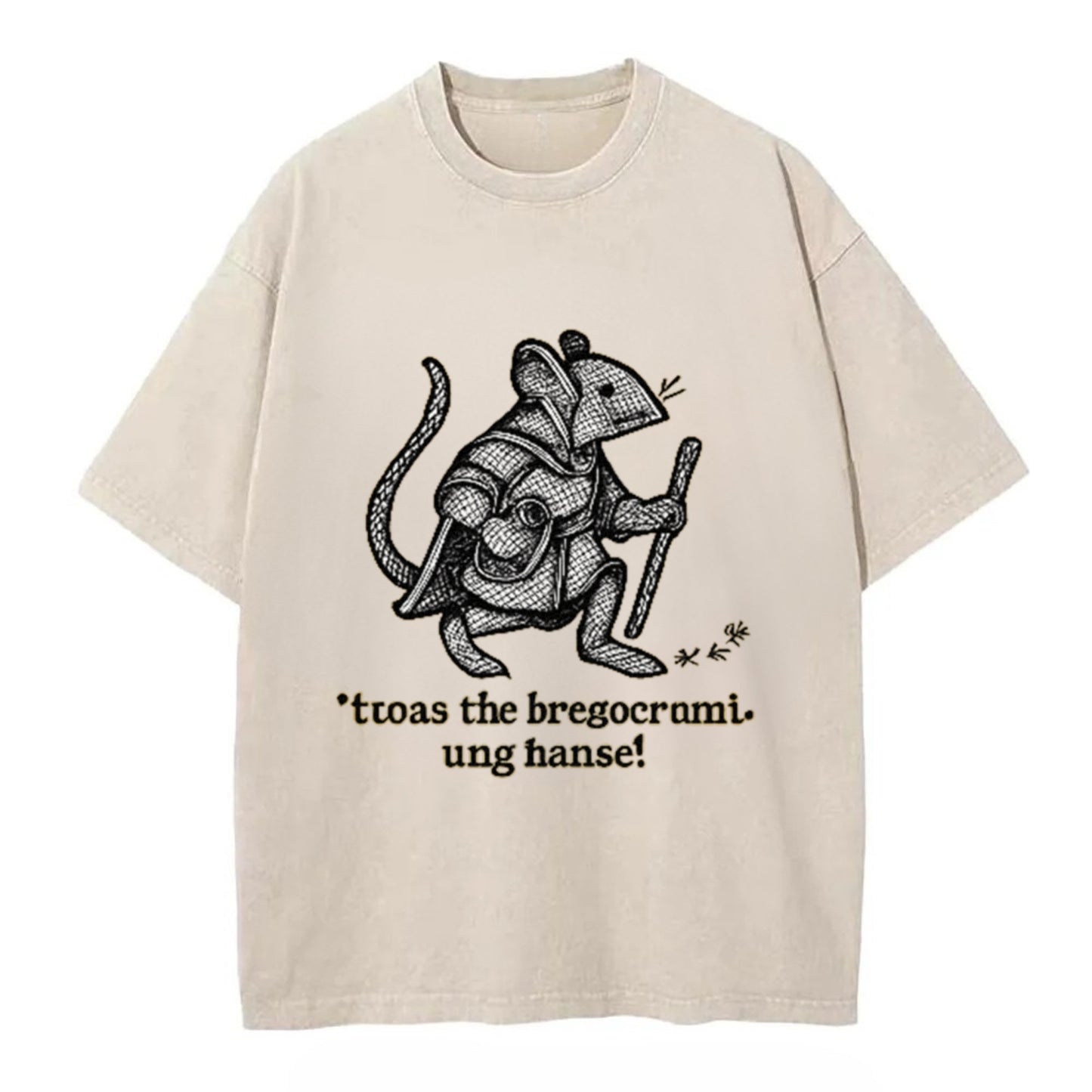 fantasyanimalillustrationwithtext Hat