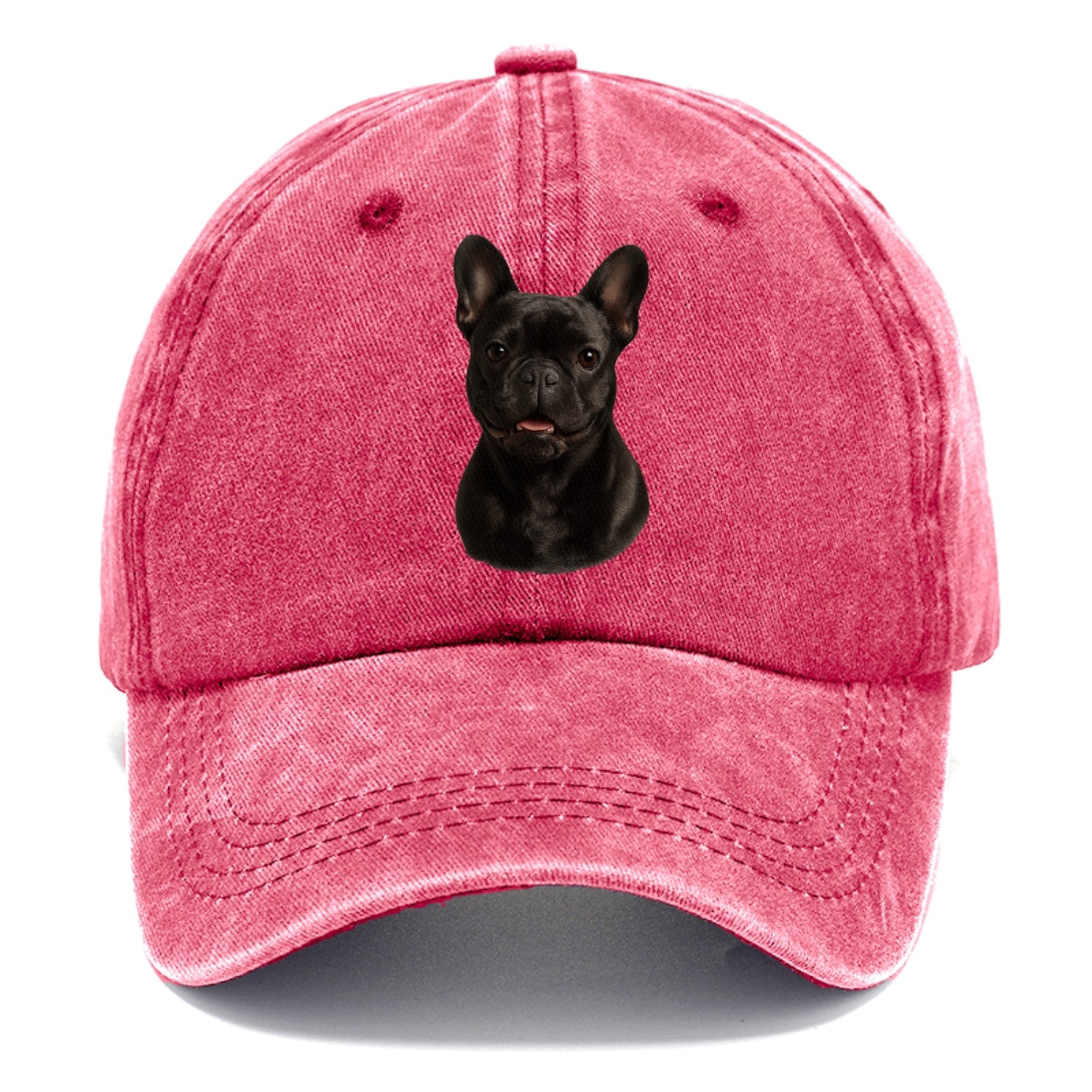 french bulldog noir: chic & charming Hat