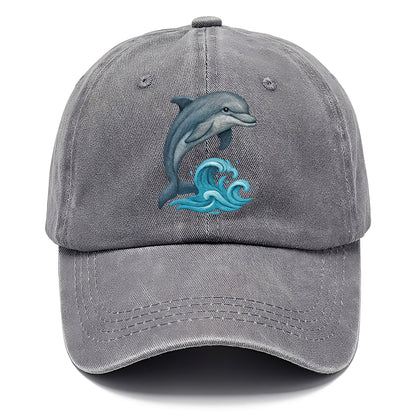 dolphin's dance upon the waves Hat