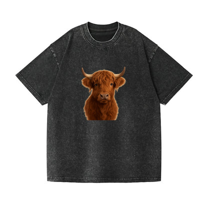 highland cow portrait design Hat