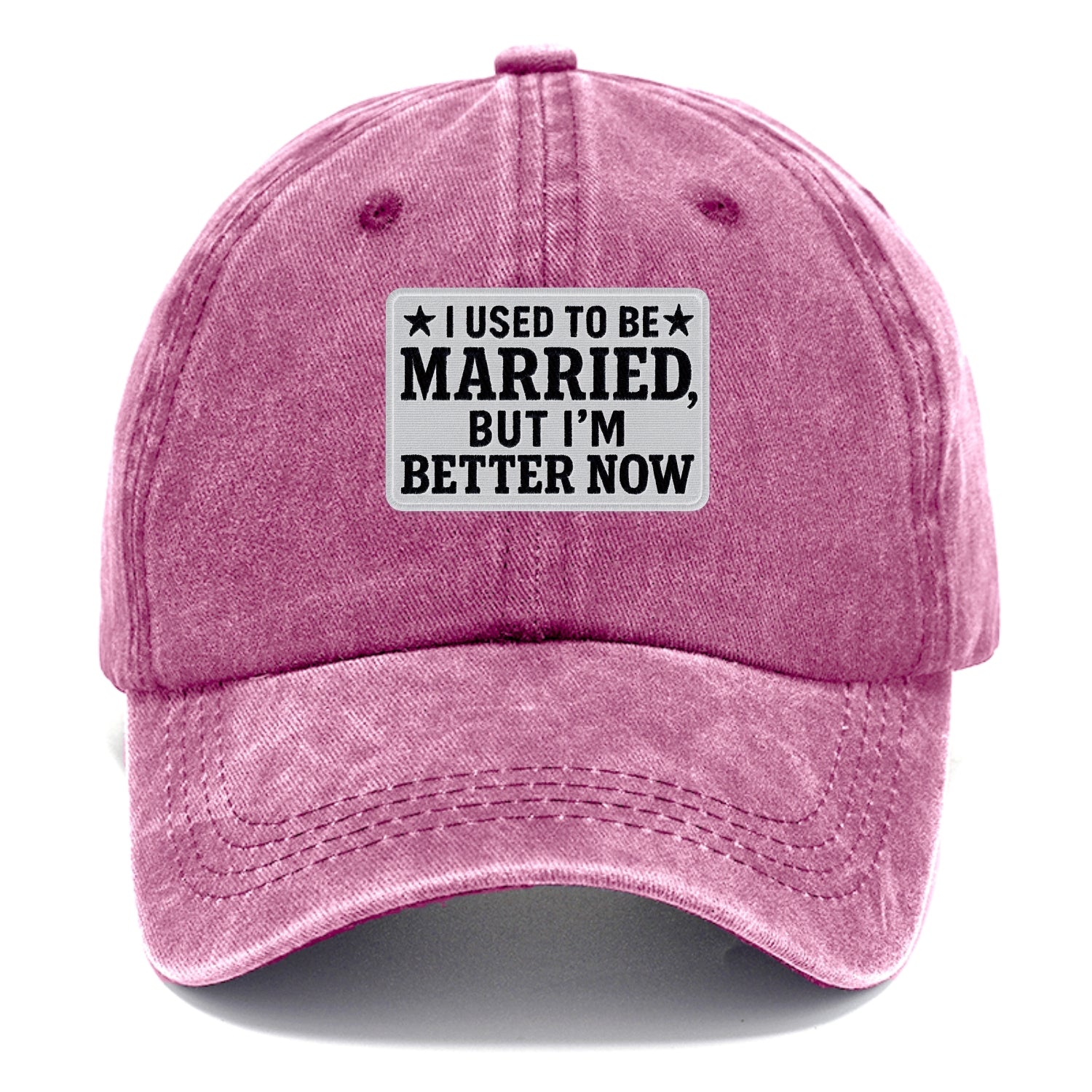 i used to be married but i'm better now Hat