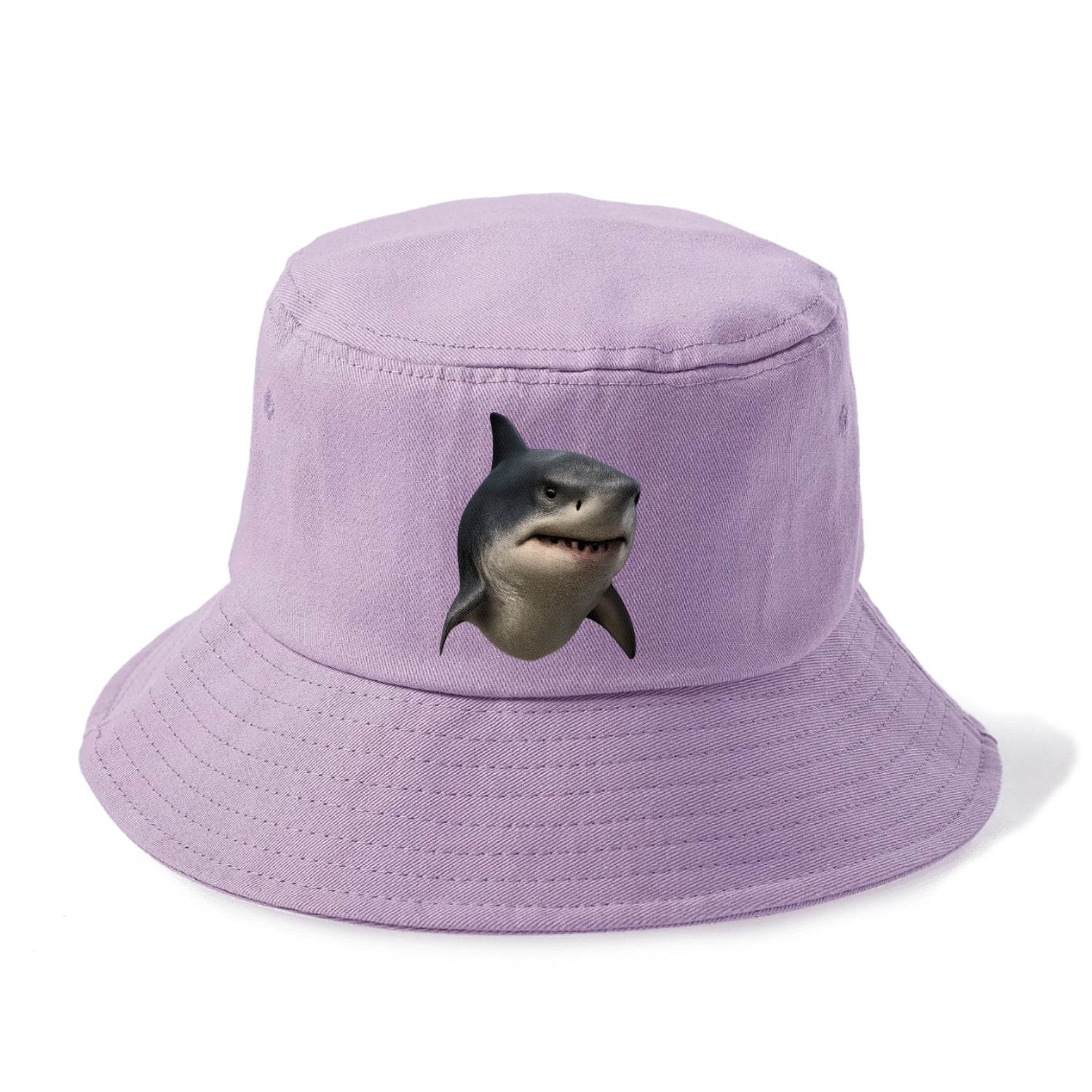 shark portrait design Hat