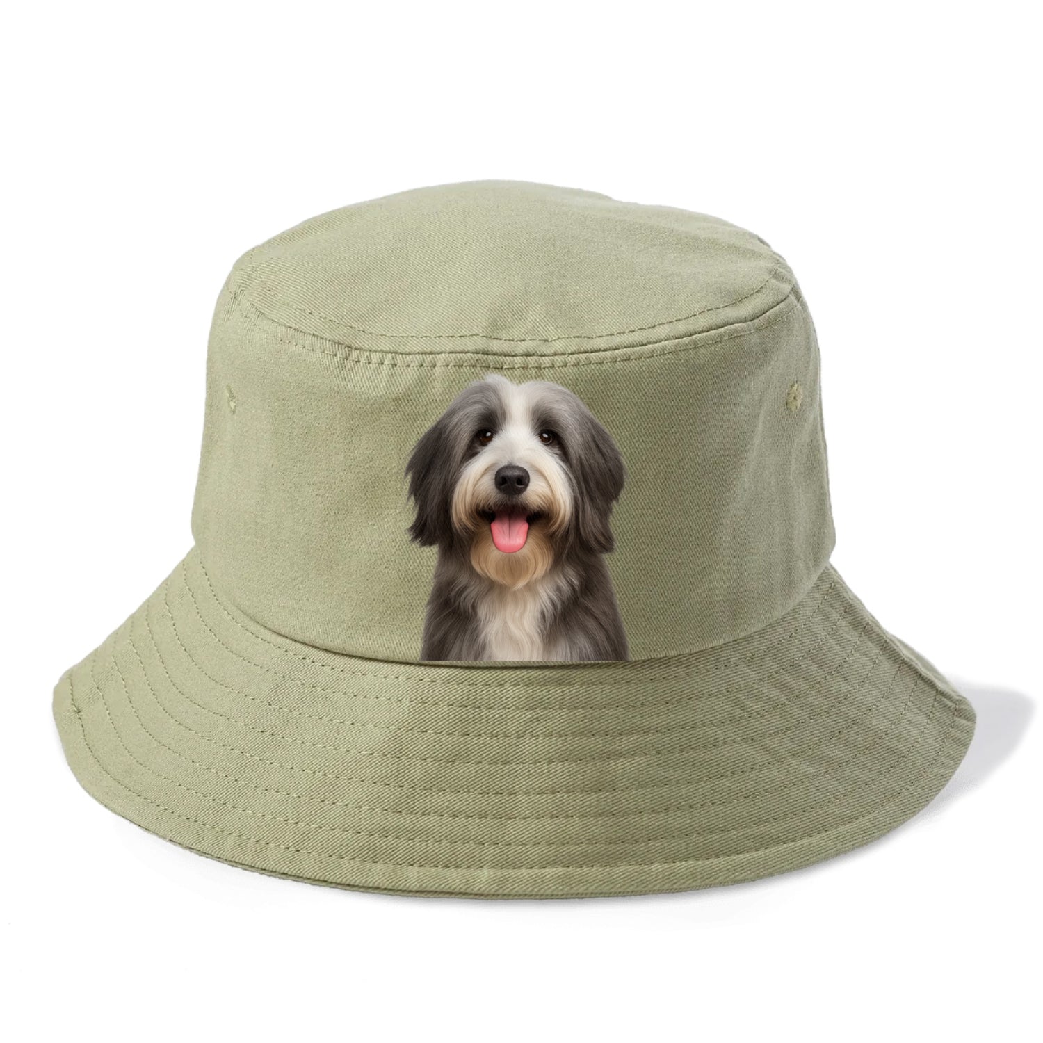 bearded collie: spirited, shaggy soul Hat