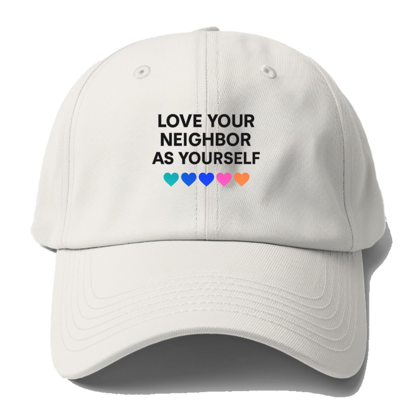 inspirational religious with lgbtq  pride Hat