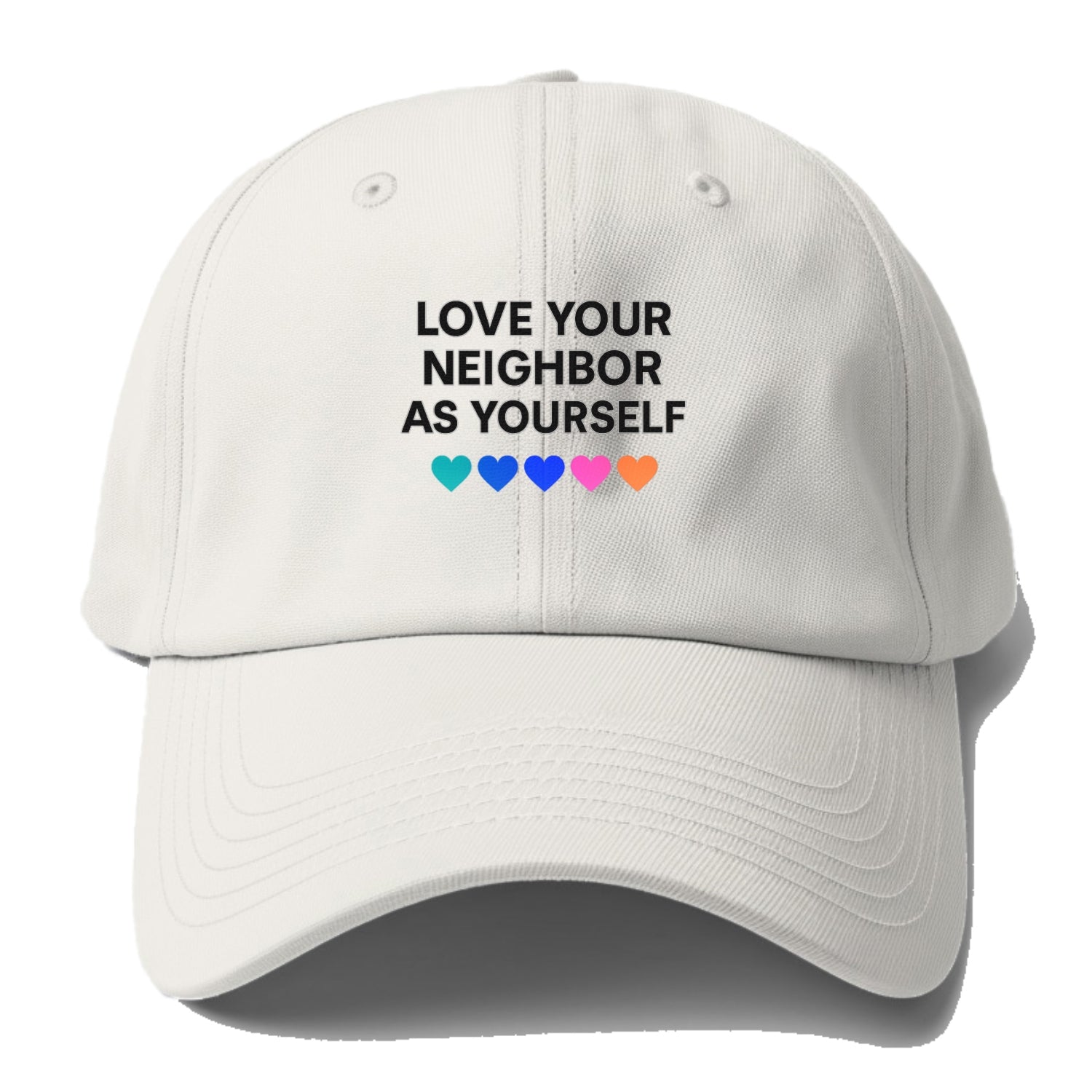 inspirational religious with lgbtq  pride Hat