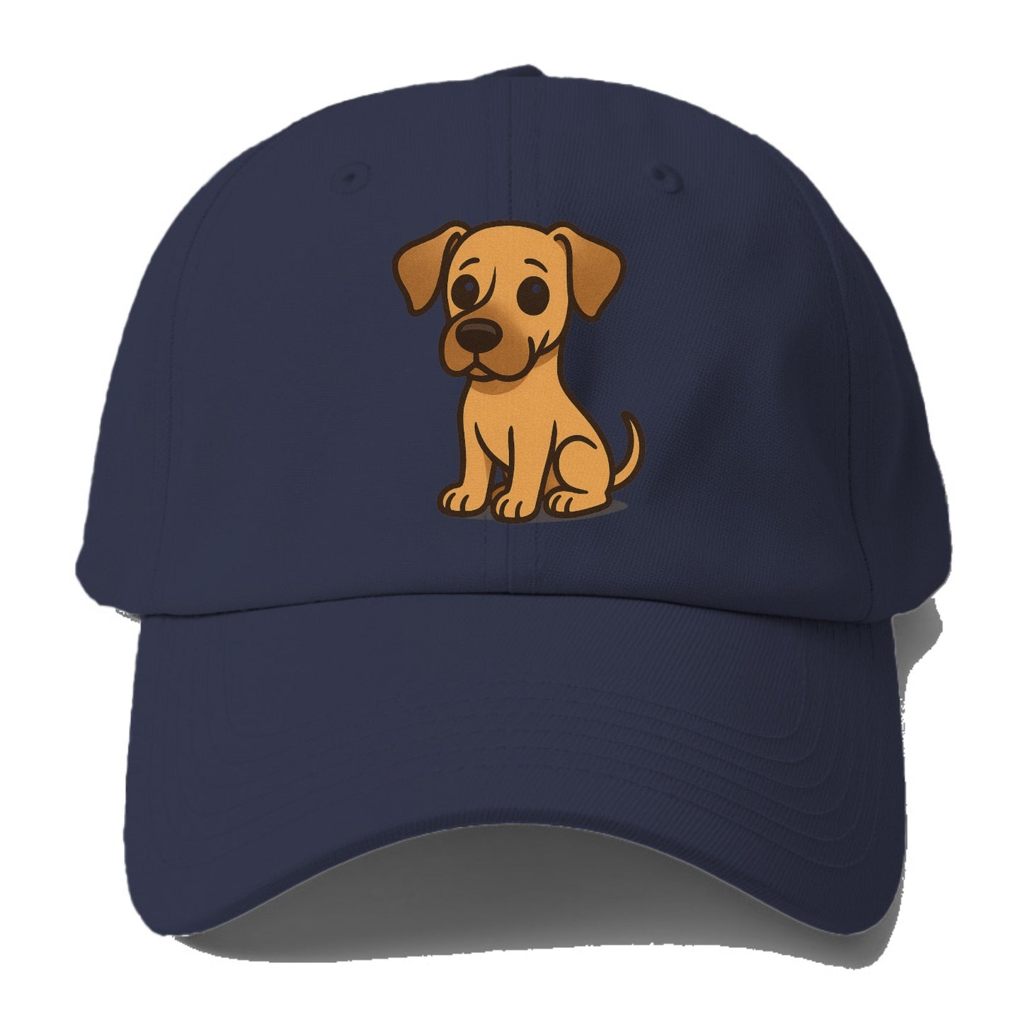 great dane fawn colored sitting pose with gentle expression portrait design Hat