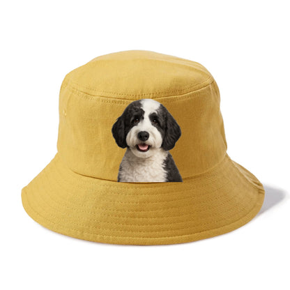 sheepadoodle portrait design Hat