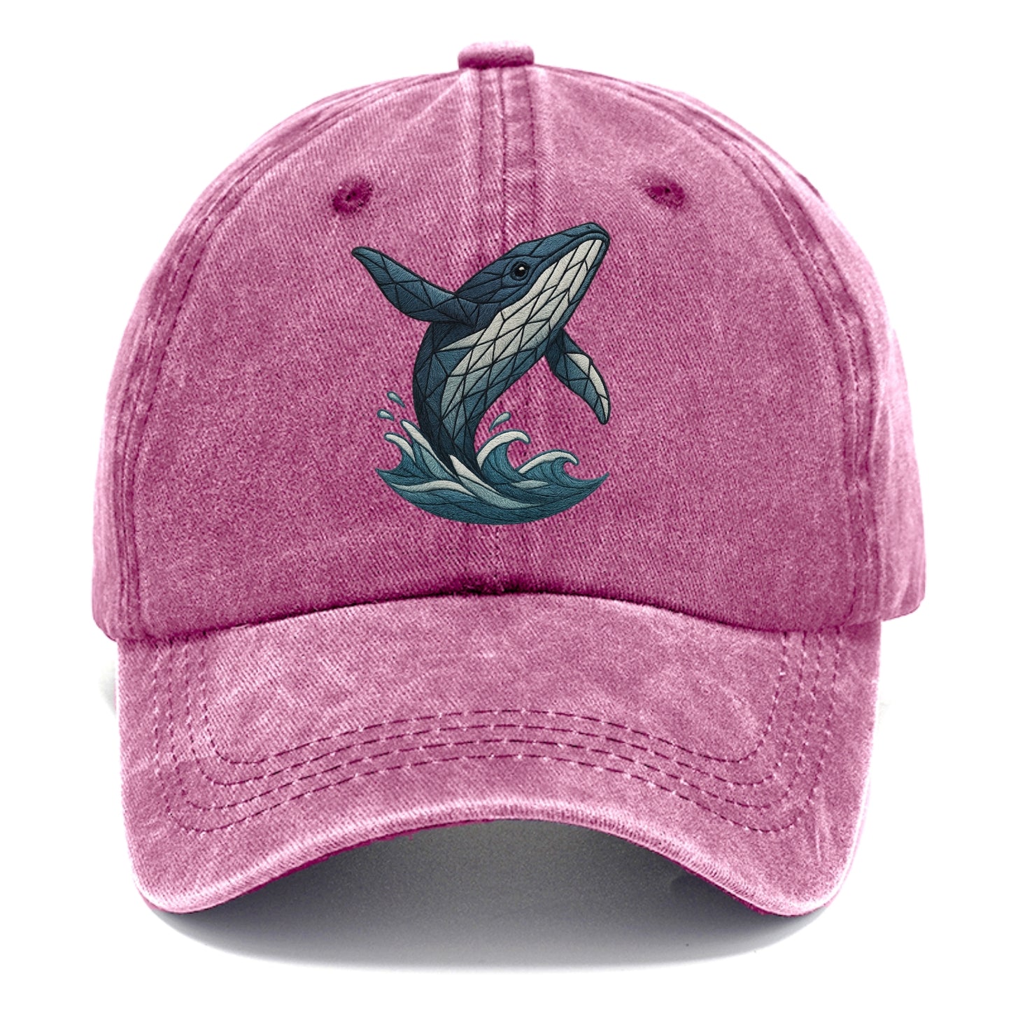 whale ocean waves Hat