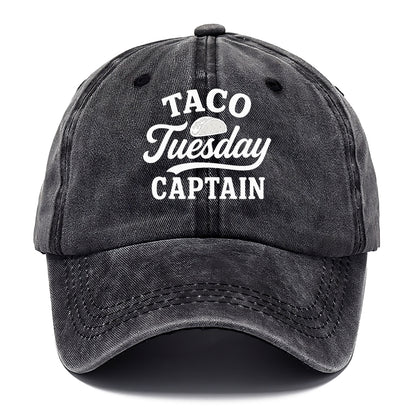 taco tuesday captain culinary delight Hat