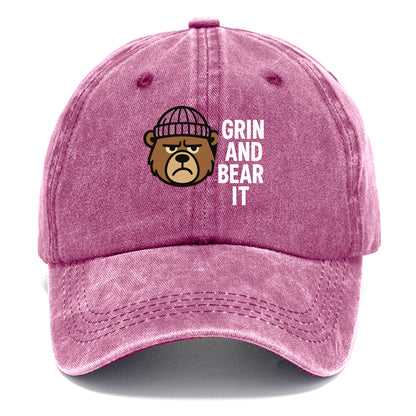 grin and bear it Hat