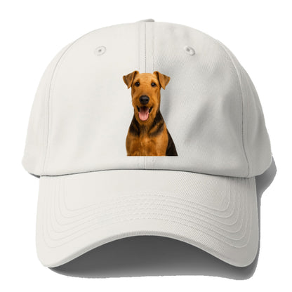 airedale terrier portrait design Hat