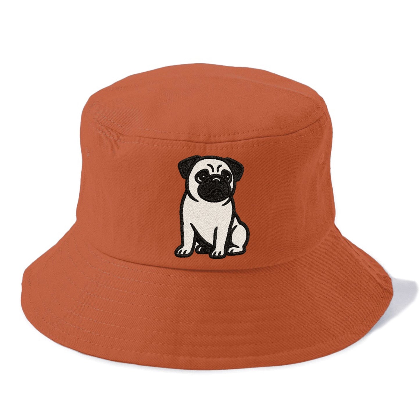 black-pug-charming-companion Hat