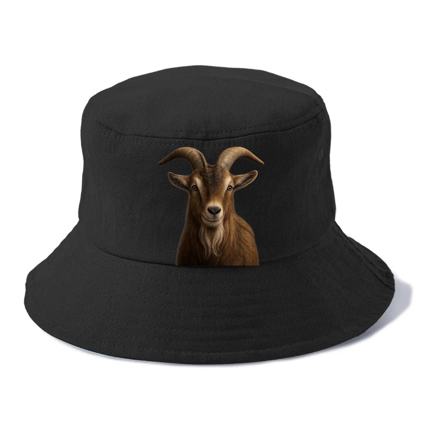 goat portrait design Hat
