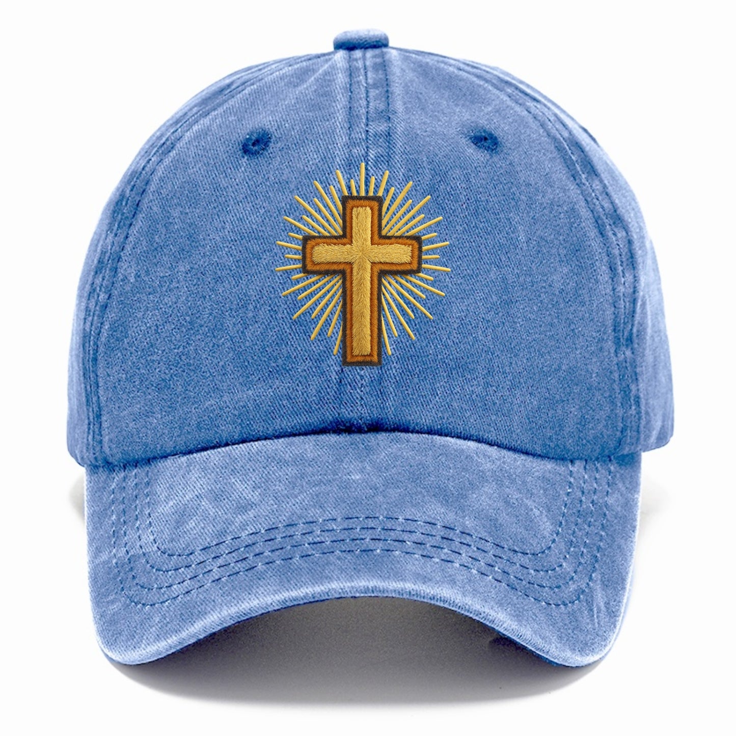 radiant cross of divine light Hat
