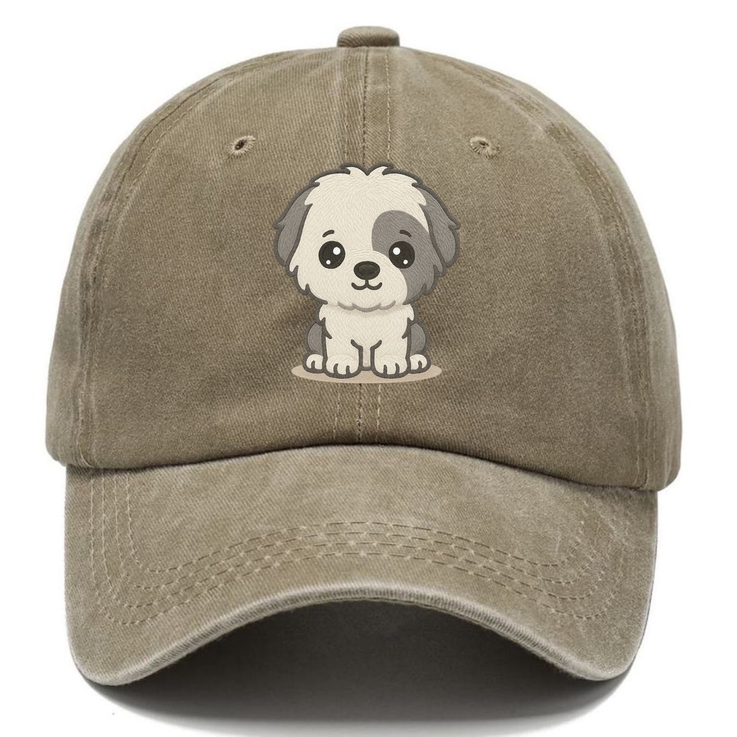 old-english-sheepdog-shaggy-charm Hat