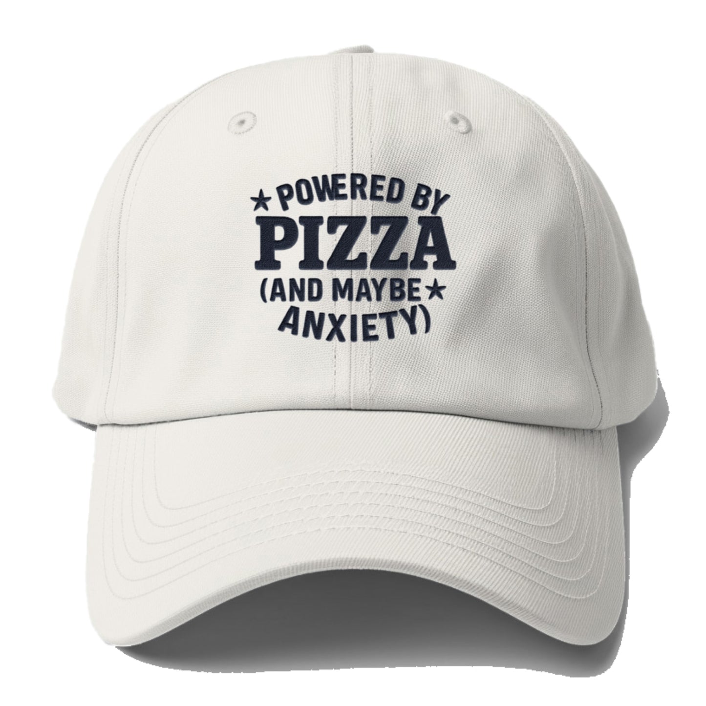 powered by pizza and maybe anxiety Hat