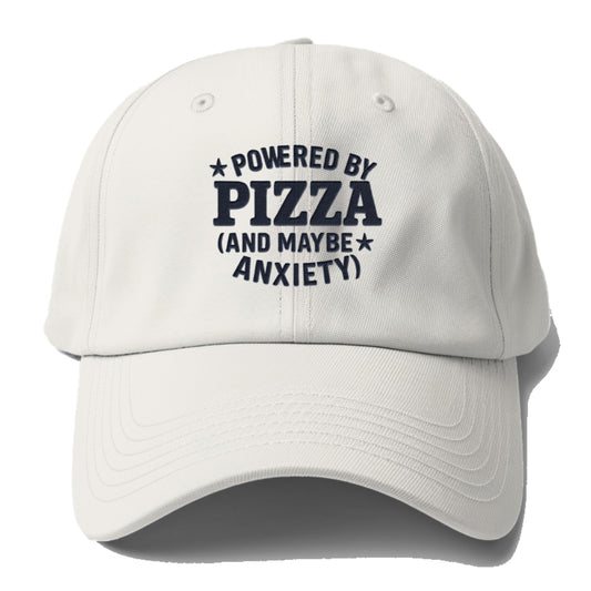 powered by pizza and maybe anxiety Hat