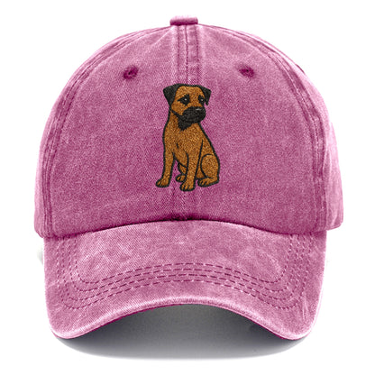 Border Terrier Red Grizzle Pose Hat