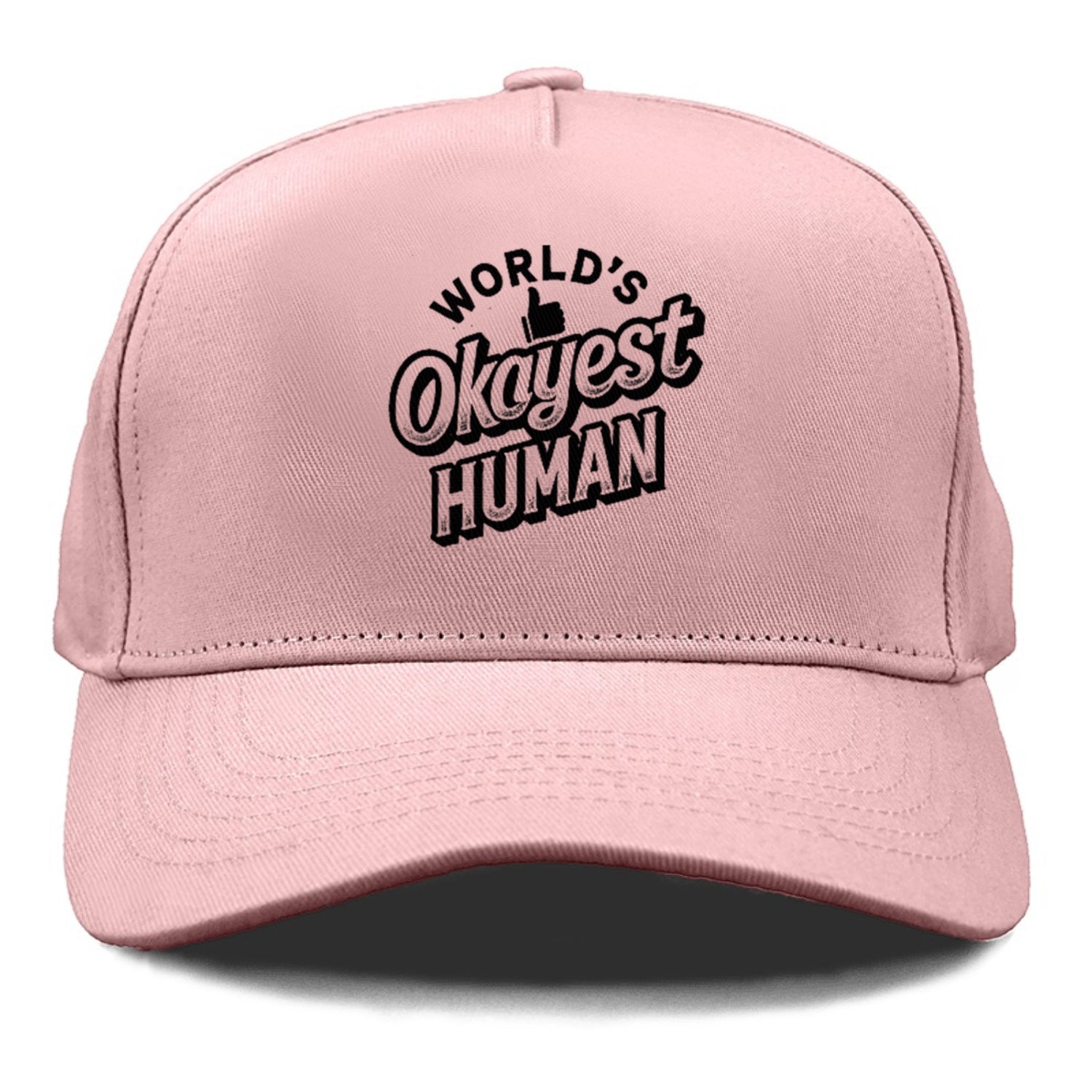 world's okayest human Hat