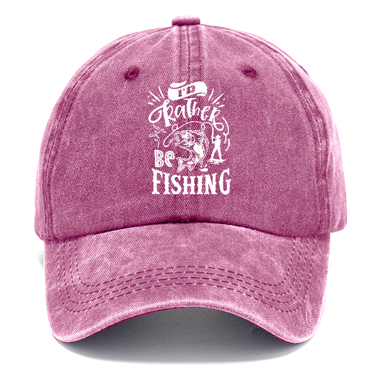 Id rather be fishing Hat