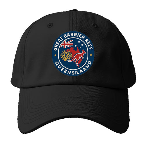 Great Barrier Reef Queensland Baseball Cap For Big Heads