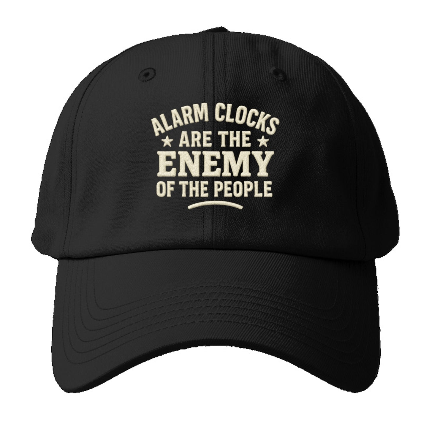 alarm clocks are the enemy of the people Hat