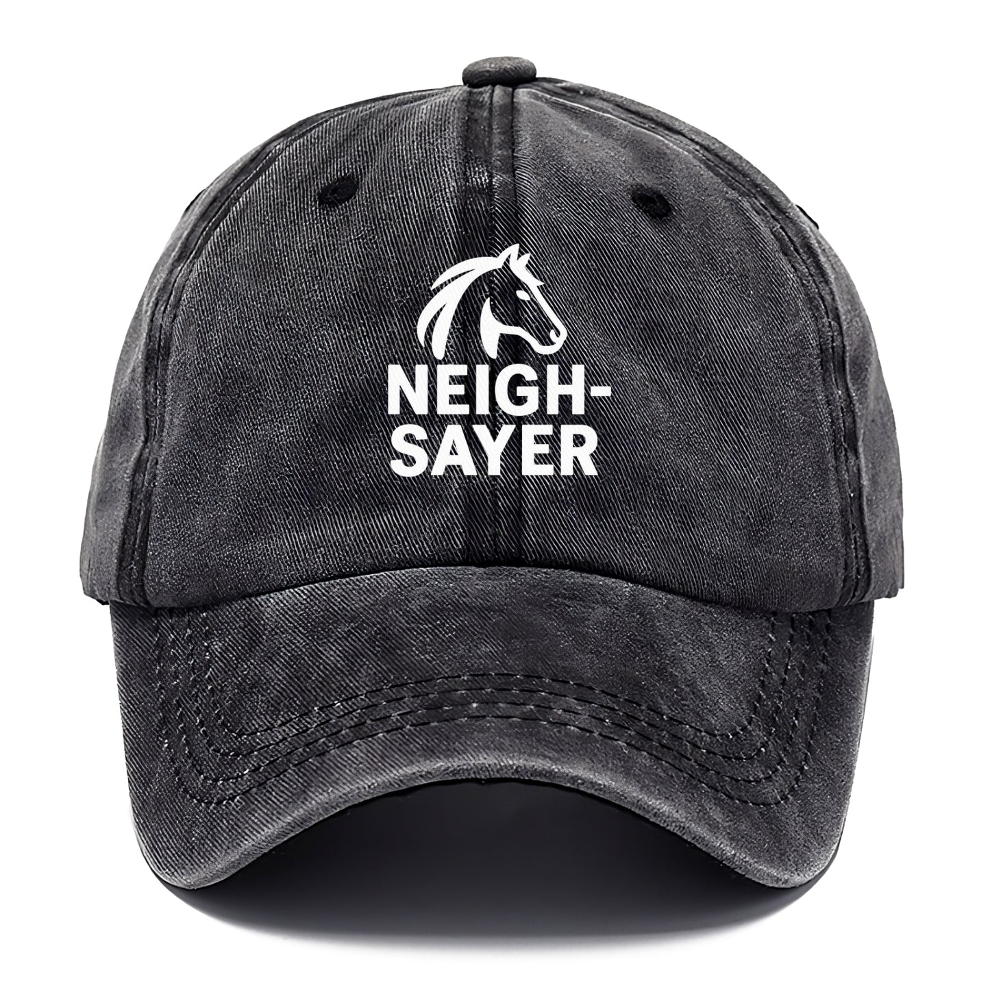 horse naysayer pun Hat