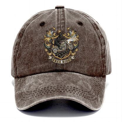Free Ride Biker Cat Classic Cap
