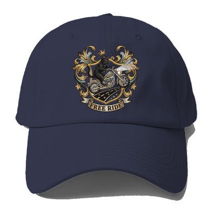 Free Ride Biker Cat Baseball Cap