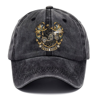 Free Ride Biker Cat Classic Cap