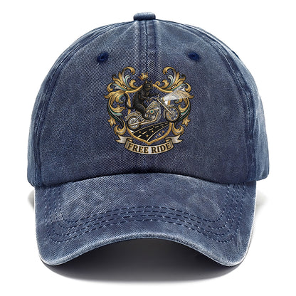 Free Ride Biker Cat Classic Cap