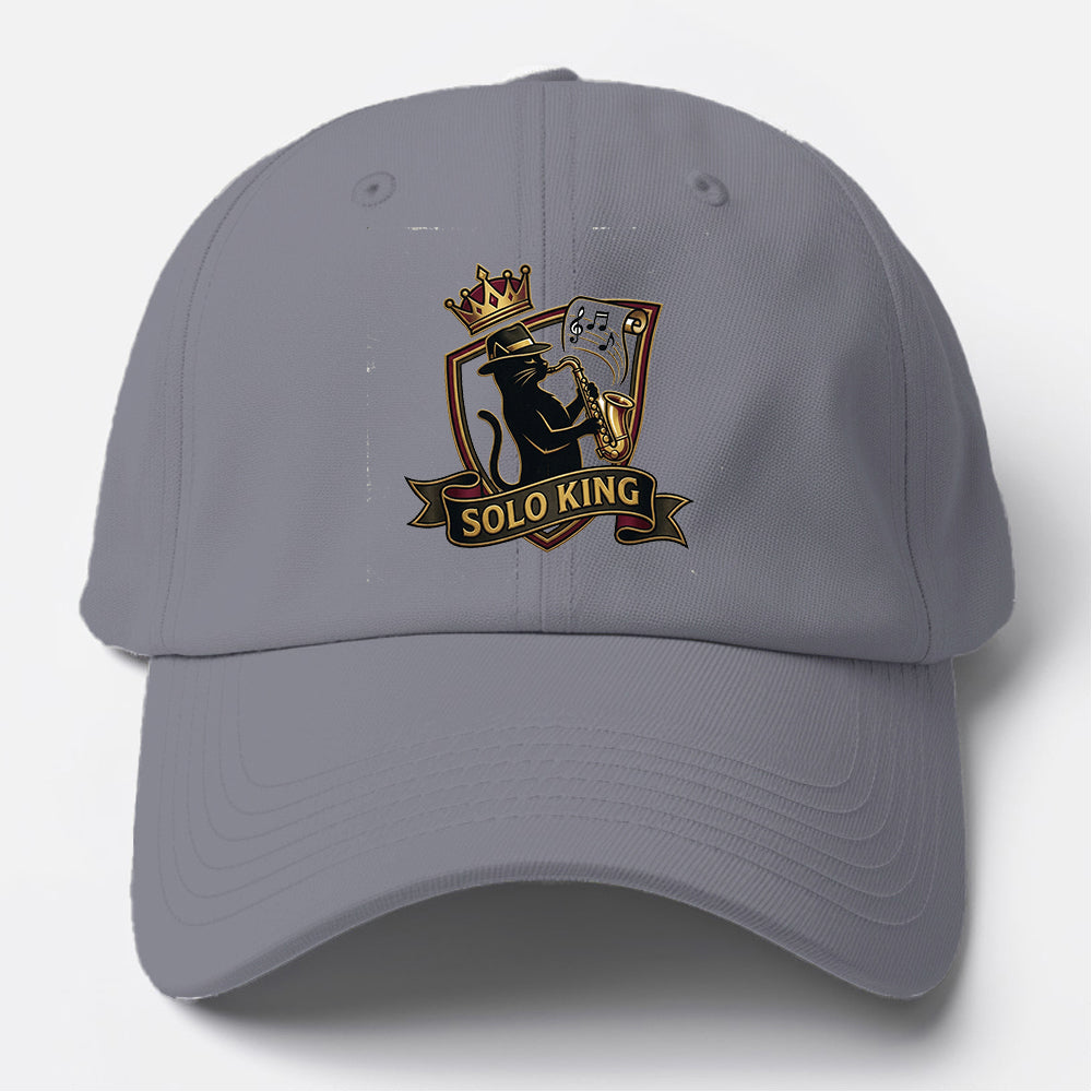 Solo King Cat Baseball Cap