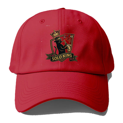 Solo King Cat Baseball Cap