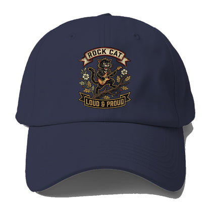 Rock Cat Loud Baseball Cap
