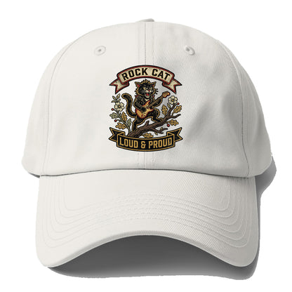 Rock Cat Loud Baseball Cap