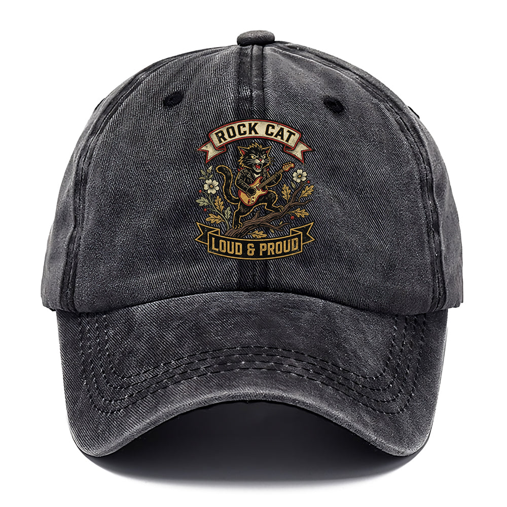 Rock Cat Loud Classic Cap