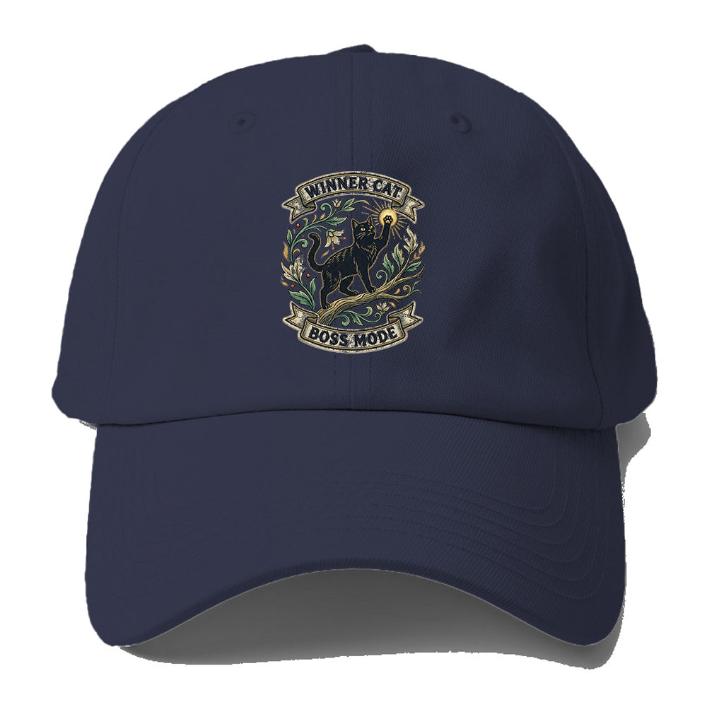 Winner Boss Cat Baseball Cap