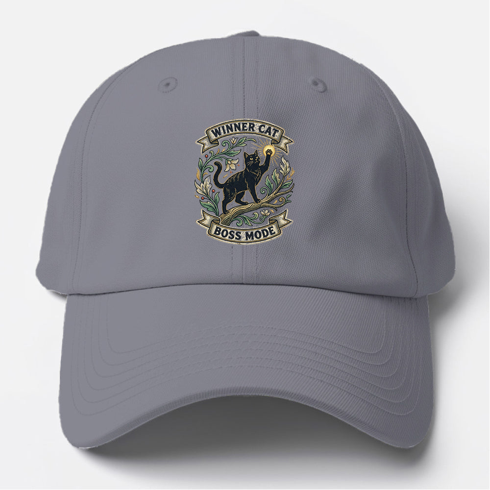 Winner Boss Cat Baseball Cap