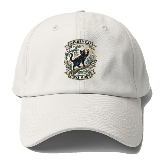 Winner Boss Cat Baseball Cap