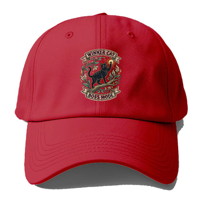 Winner Boss Cat Baseball Cap