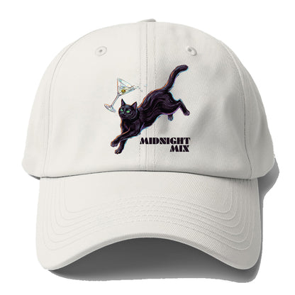 Midnight Mix Cat Baseball Cap