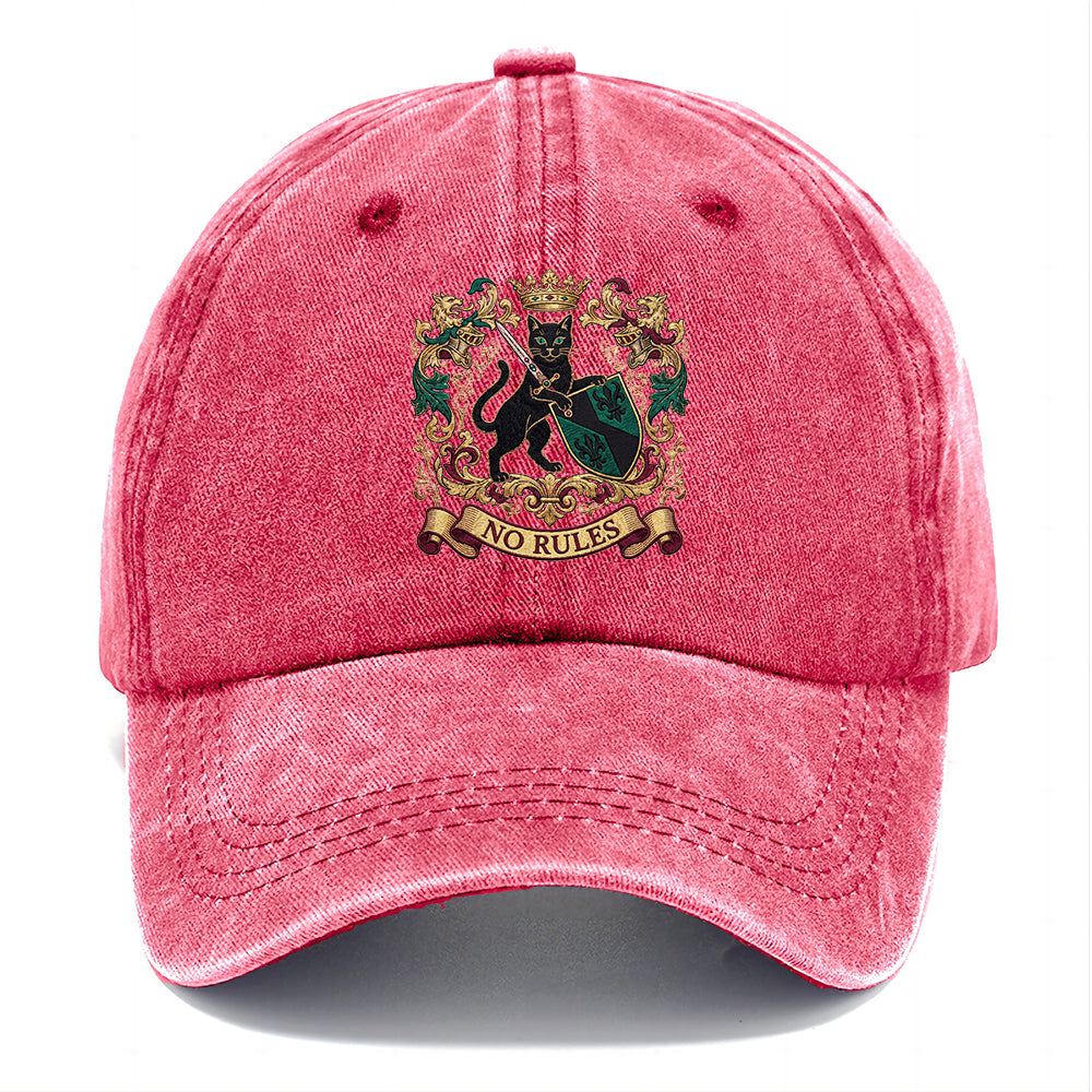 No Rules Cat Classic Cap