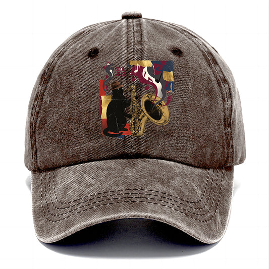 Cool Jazz Cat Classic Cap