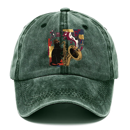 Cool Jazz Cat Classic Cap