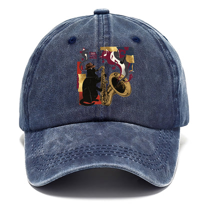 Cool Jazz Cat Classic Cap