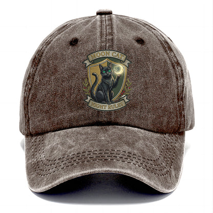 Moon Cat Night Classic Cap
