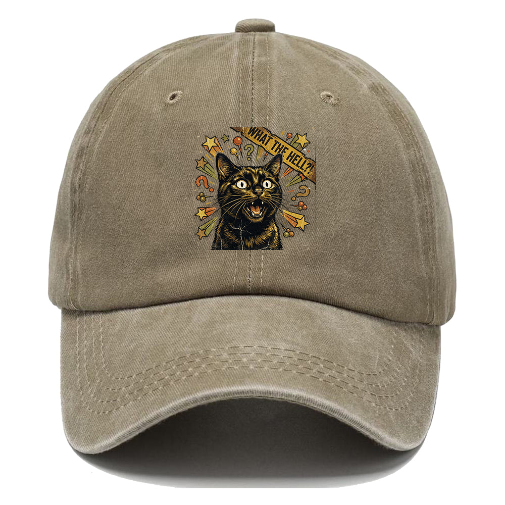 What The Hell Cat Classic Cap