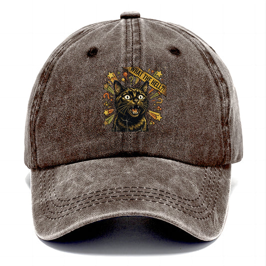 What The Hell Cat Classic Cap