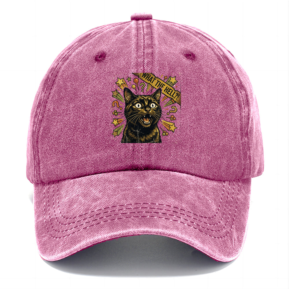 What The Hell Cat Classic Cap